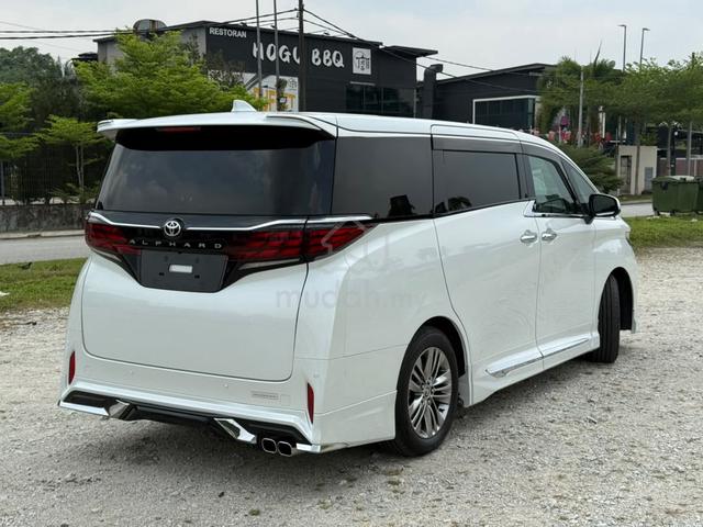 2025 Toyota ALPHARD 2.5 Z SROF 4CAM 5A 14K KM - 2