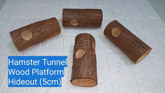Hamster Tunnel Wood Platform Hideout 5cm - photo 2 of 2