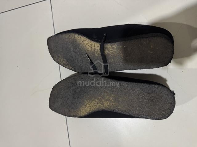 clarks wallabees black - photo 3 of 6