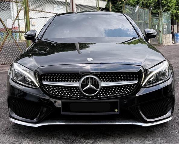 2017 Mercedes Benz C200 COUPE AMG LINE WRT 3YRS - 4
