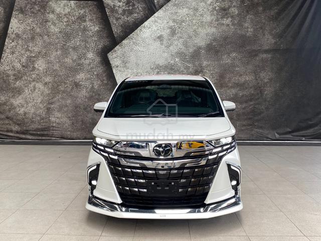 2024 Toyota ALPHARD 2.5 Z SR BODYKIT HUD UNREG - 2
