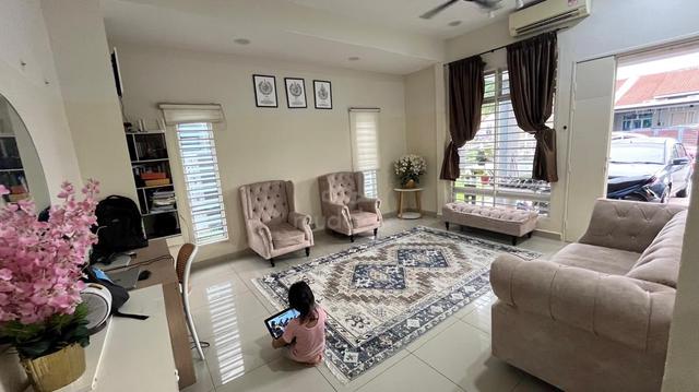 Extended and Renovated Bandar Saujana Putra Single Storey Semi D 1
