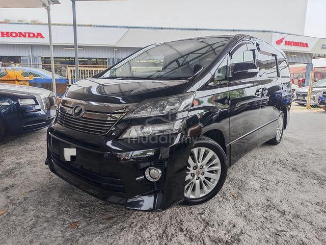 2012 Toyota VELLFIRE 2.4 Z FACELIFT (A) Boleh Loan - 1