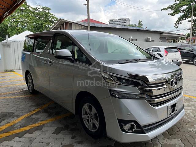 2017 Toyota Vellfire 2.5 (8 Seater) Reg 2022 - 2