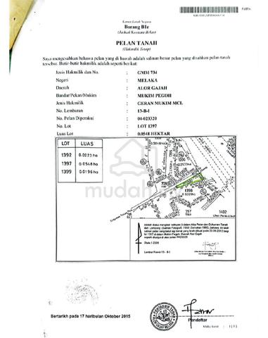 Freehold MCL 6000 kaki persegi Kampung Ulu Pegoh for sale 1
