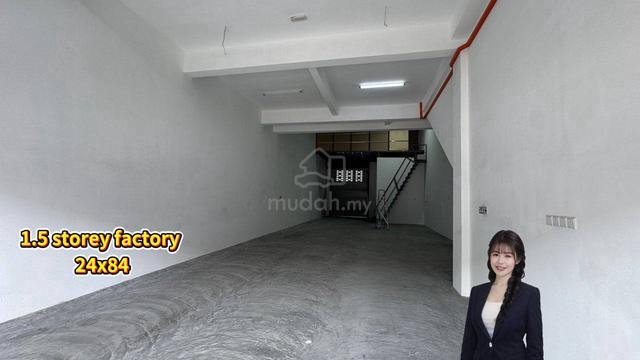 1.5 Storey Terrace Factory Selesa Jaya/skudai factory 1