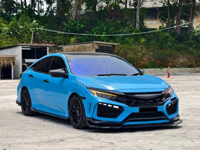 -2016 Honda CIVIC 1.5 TC (A) Ketam Turbo Full Loan - 5