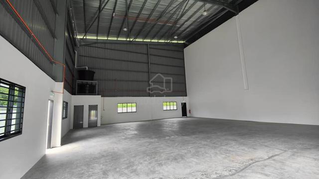 【NEW CONDITION】Detached Warehouse Factory Krubong Cheng Melaka Rent 4
