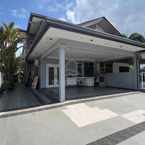 Likas, Double Storey Semi D, Corner : Taman Kingfisher Millennium 1