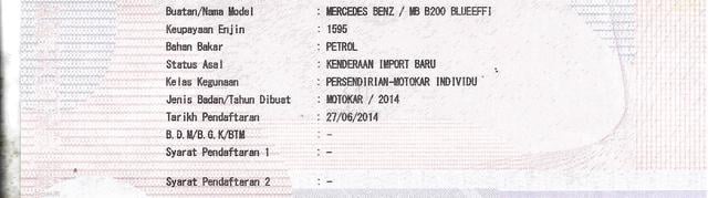 CASH OTR Mercedes Benz B200 1.6 PUSPAKOM READY - 2