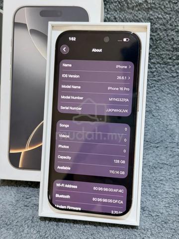 IPhone 16 Pro 128gb - photo 4 of 5