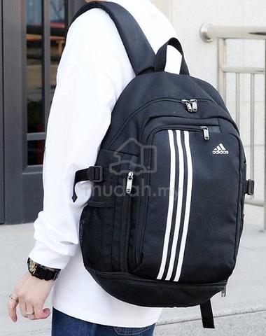 Adidas 3 Stripes Bag Backpack Bags Wallets for sale in Shah Alam Selangor