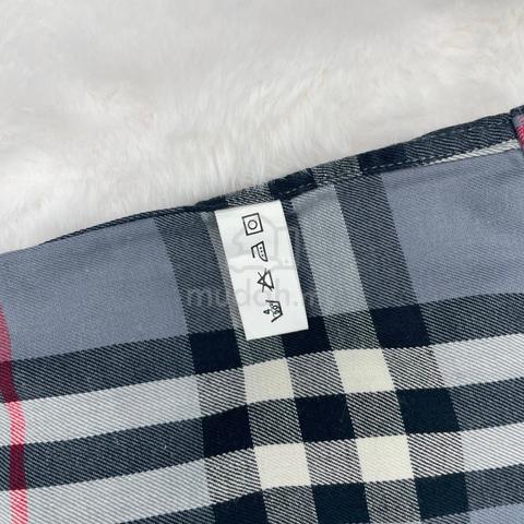 Burberry Grey Checkered Plaid Grey L/S Shirt - photo 5 of 5
