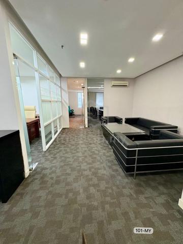 Limited Full Furnish‼️Office @ KLCC Megan Avenue 2 Jln Tun Razak!Rent 1