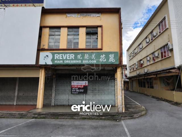 Double Storey Corner Shop near Satok at Palm Road 1