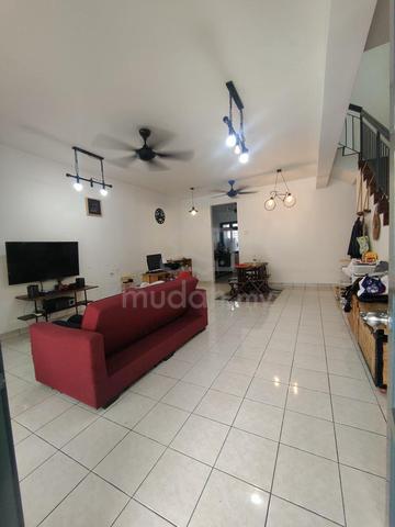 for rent setia impian 4 setia alam double storey partially furnished 1