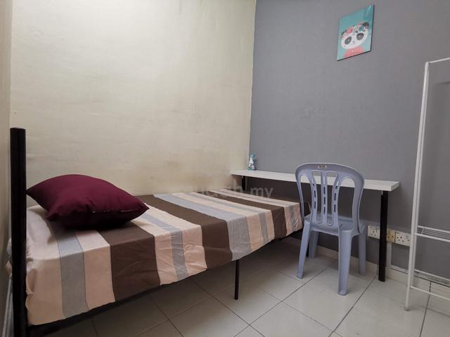 Bilik Lelaki Non-Sharing F/Furnished, Termasuk Utiliti, Mentari Court 1
