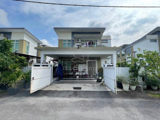 OPEN FACING NON BUMI 2 Storey Bungalow Taman Senawang Perdana 1