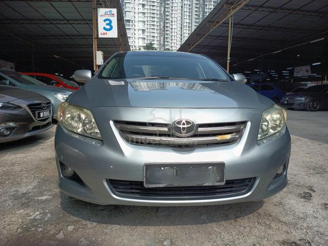 2009 Toyota COROLLA 1.8 ALTIS E SPORTY MY08 E140 - 2