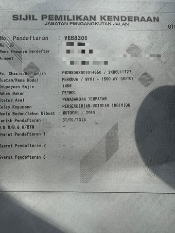 2018 Perodua MYVI 1.5 ADVANCE (A) FULL RECORD - 4