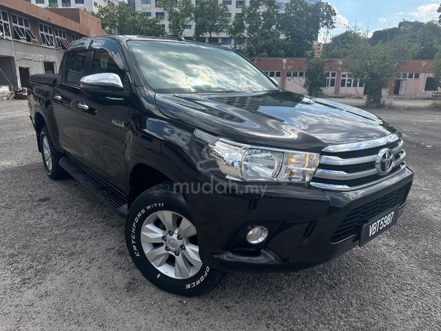LOAN KEDAI 2018 Toyota HILUX 2.4 G(A)VNT 4WD REVO - 2