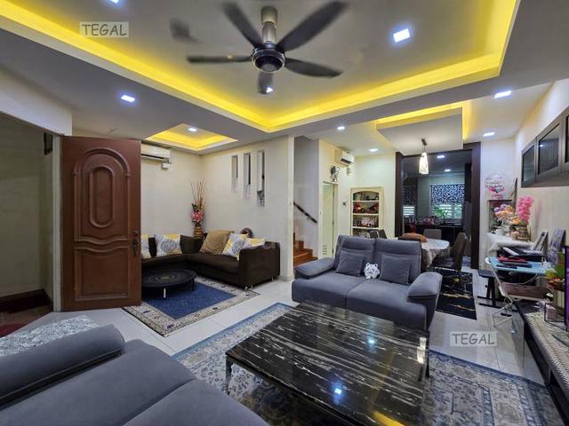Fully Reno Facing Open 22x75 Anjung Sari Setia Alam 3 Storey G&g 1
