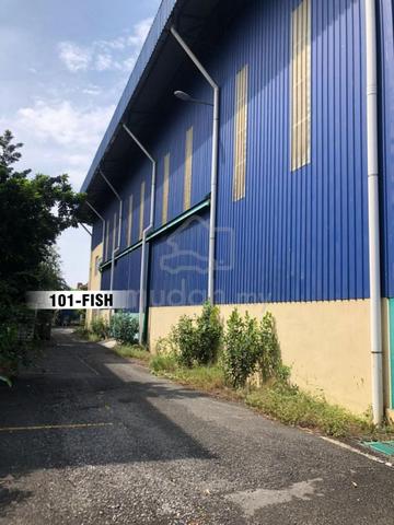 Pulau Indah West Port Detached Factory 1.35acre 30ksqft BU 150amps for 4