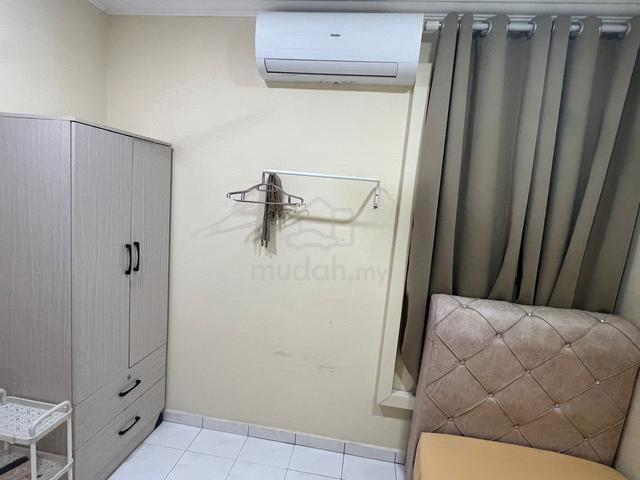 Bilik Single Muslim Perempuan Vista Pinggiran Near MRT Taman Equine 1