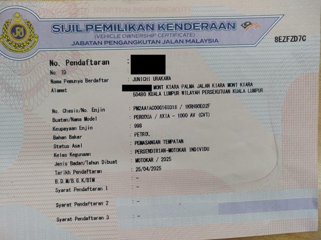 2025 Perodua AXIA 1.0 AV , 9,000KM mileage advance - 2