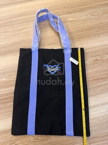 Kiehls Black Canvas Tote Bags - photo 4 of 5