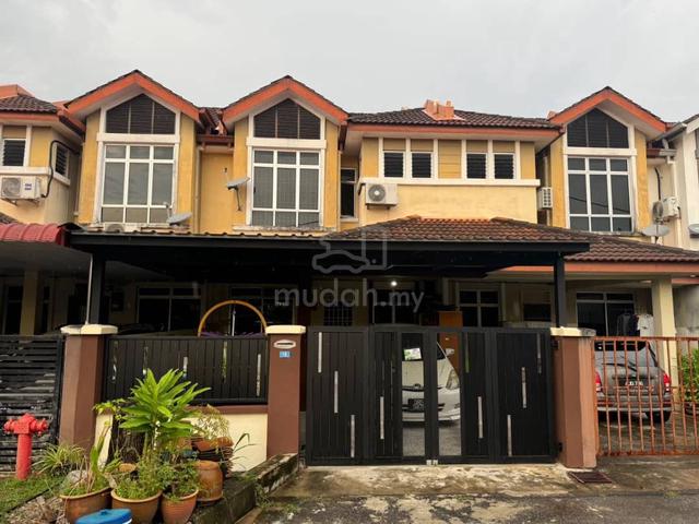 Gated & Guarded ‼️Zero Deposit‼️Teres Dua Tingkat Bandar Laguna Merbok 1