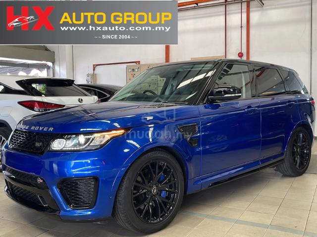 2017 Land Rover RANGE ROVER 5.0 SPORT SVR BLUE - 1