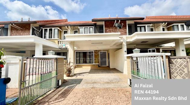 EXTEND KITCHEN Double Storey House Canting Alam Impian  22x 80 1