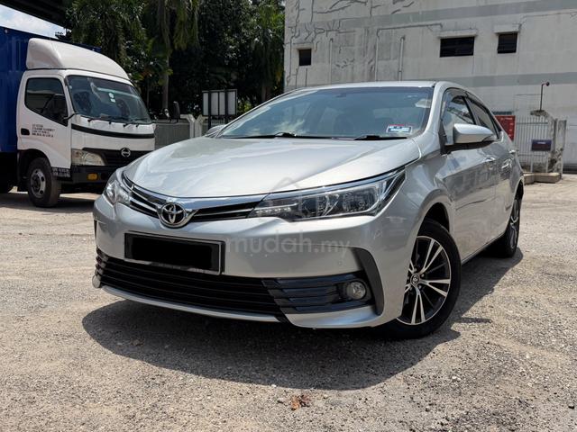 2018 Toyota COROLLA ALTIS 1.8 G FACELIFT (A)FULSV - 2
