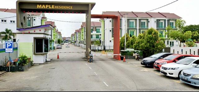 Endlot 3 Storey Terrace Maple Residence,Sungai Puyu Butterworth 1
