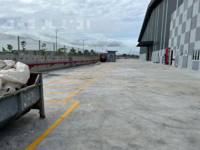 Pulau Indah Port Klang warehouse 12m ceiling height 200 amp power 1