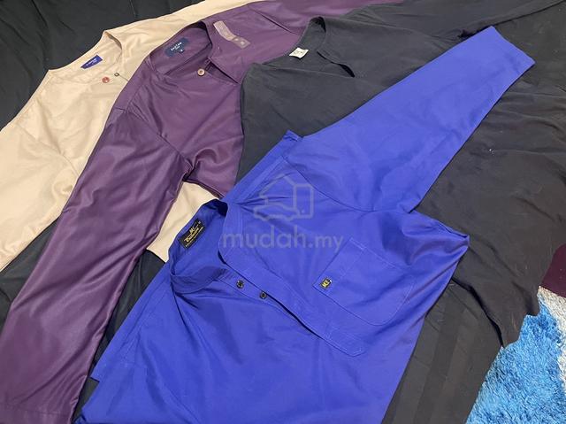 Baju Melayu Tops Assorted Colors Sizes S M.new. - photo 2 of 4