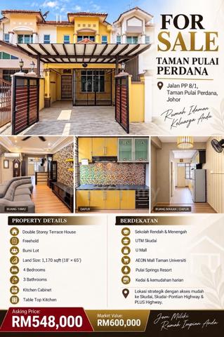 Taman Pulai Perdana For Sale 1