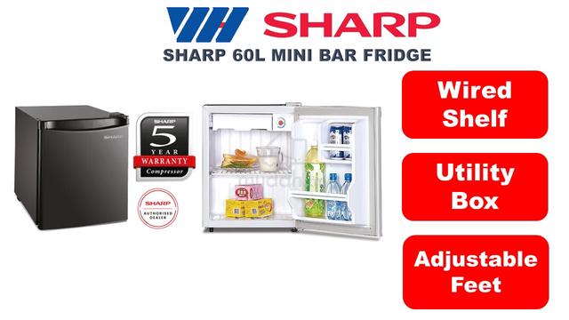 Sharp 60l mini bar fridge hotsell