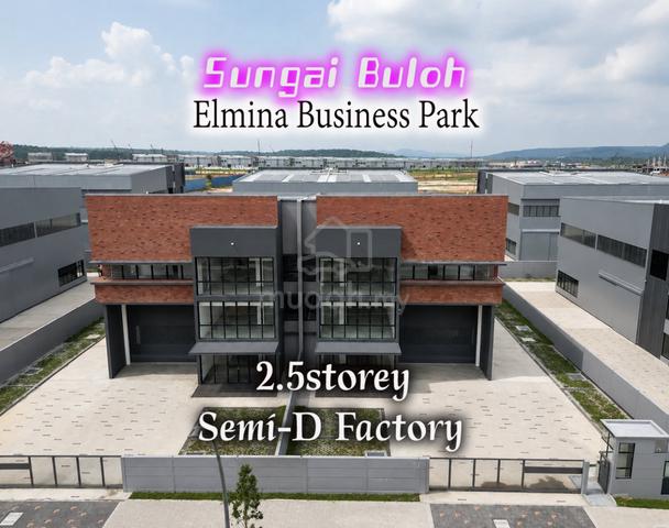 Elmina Business Park Sungai Buloh Freehold Factory 3storey Office 1