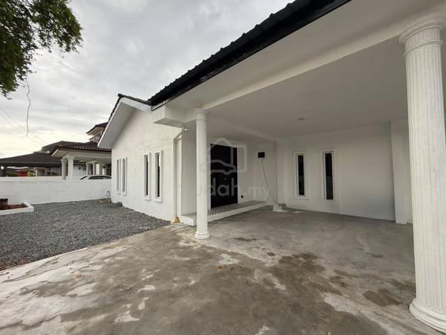 Penang Bukit Minyak single storey bungalow Taman Markisah 4r2b nego 1