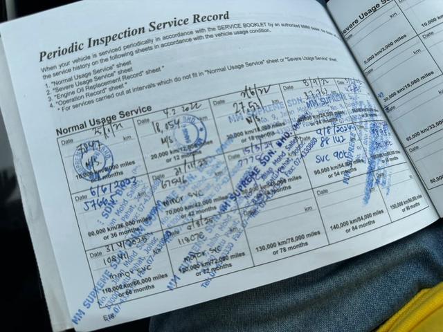 2021 Mitsubishi OUTLANDER 2.0 FULL SERVICE RECORD - 2