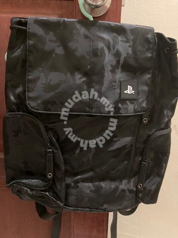 playstation camo backpack