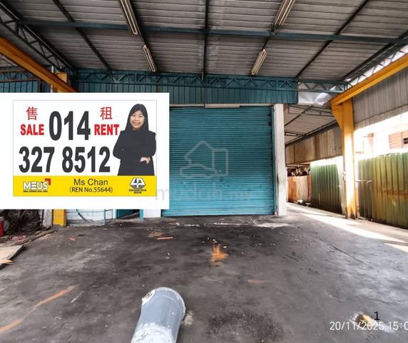 1.5storey Semi-D Factory For Rent at Templer Light Industry 1