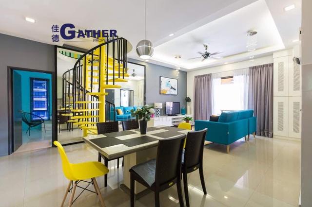 [Park 3 cars] Alila Home Townhouse Modern Reno Tanjung Bungah 3