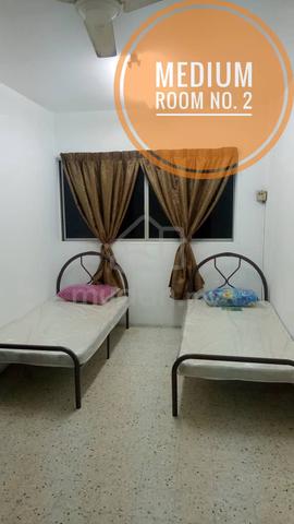 [LOW DEPOSIT] Bilik Lelaki|5 Minit ke LRT Cempak| Dahlia Apt Blok R 1