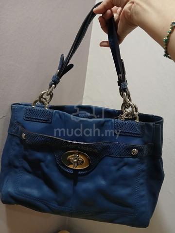 2024 Coach Blue Penelope Leather Carryall