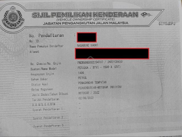 2022 Perodua MYVI 1.5 =35,000KM JAPANESS OWNER - 2