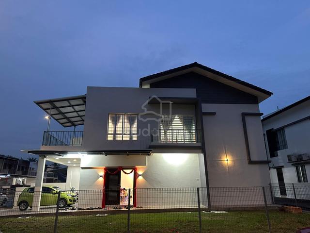 Corner Lot Landed House at 63 Residence for Sale, Sungai Pelek 1