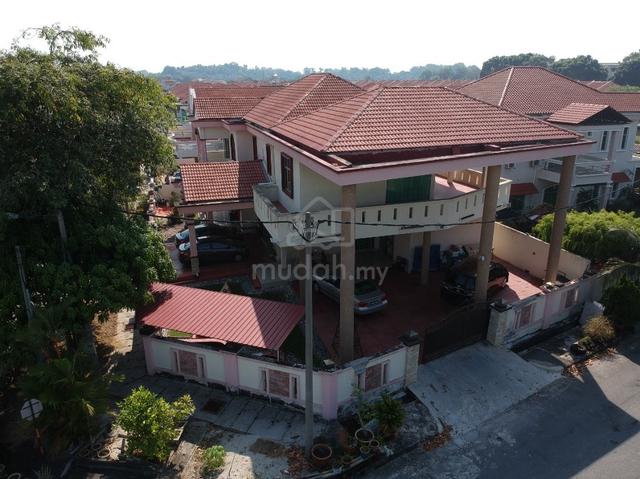 Bukit Minyak Indah Corner Double Storey Big Land Bungalow For Sale 1